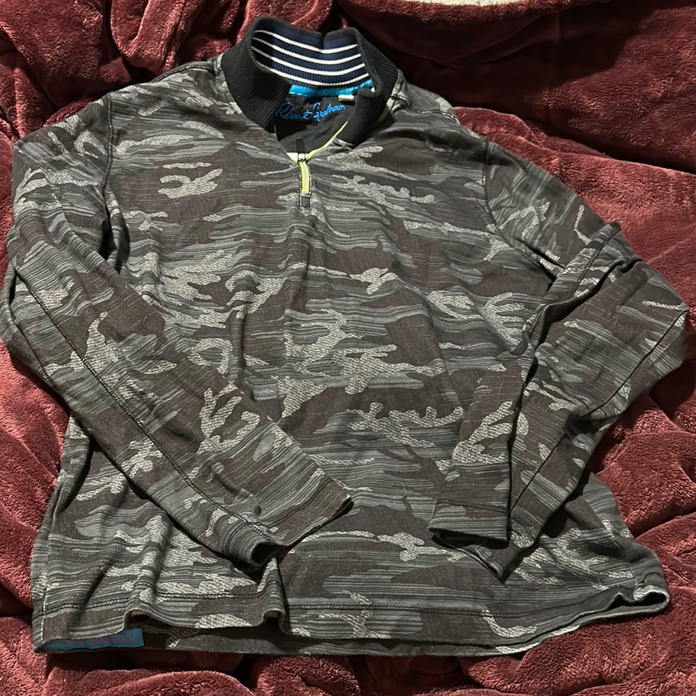 ROBERT GRAHAM QUARTER ZIP